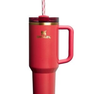 LIMITED EDITION Stanley Quencher H2.0 Tumbler 40oz, Scarlet Tinsel 2024